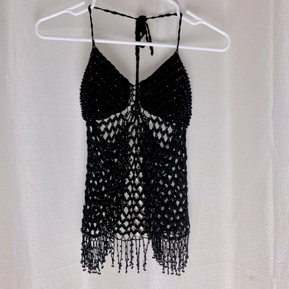 Black sexy top - one size